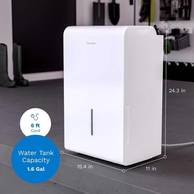 HOmeLabs 4,500 Sq. sold Ft Energy Star 70 Pint Dehumidifier - White - NEW NIB